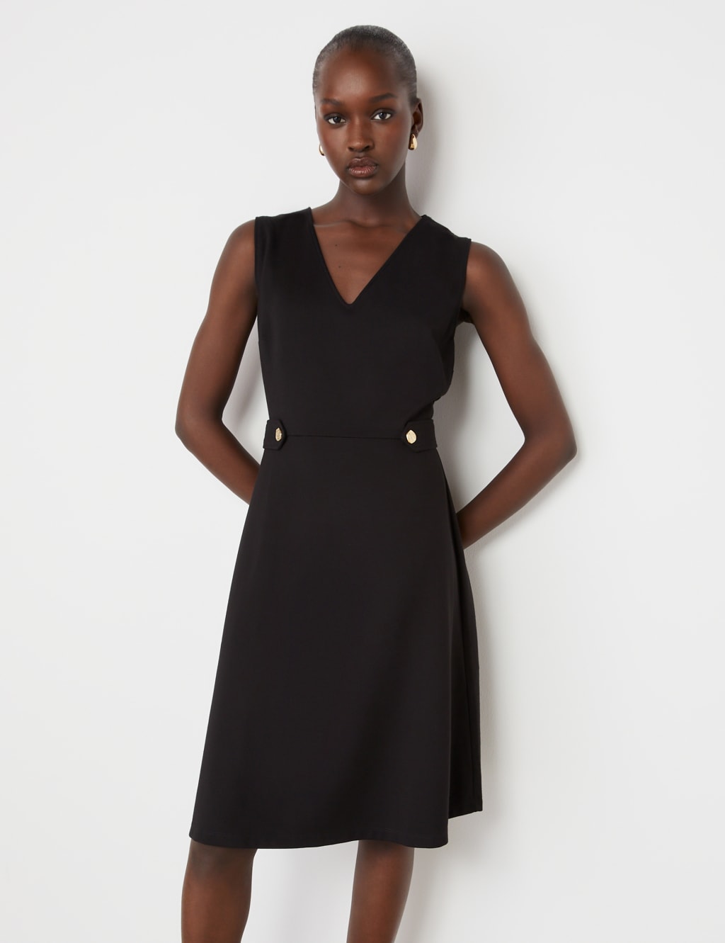 Ponte wrap dress cheap