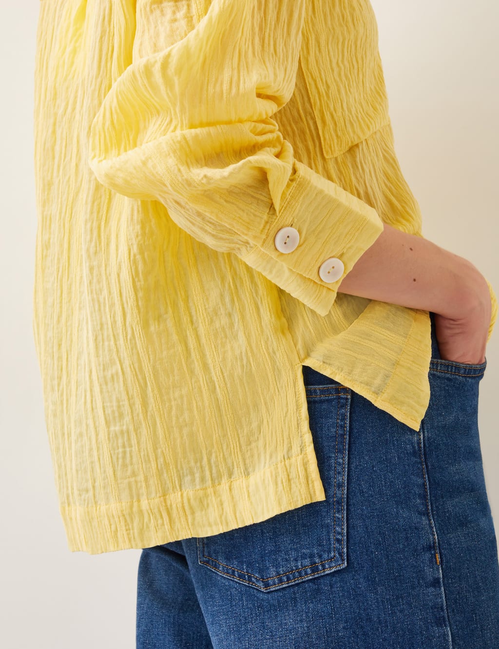 Textured Collared Shirt 3 of 4