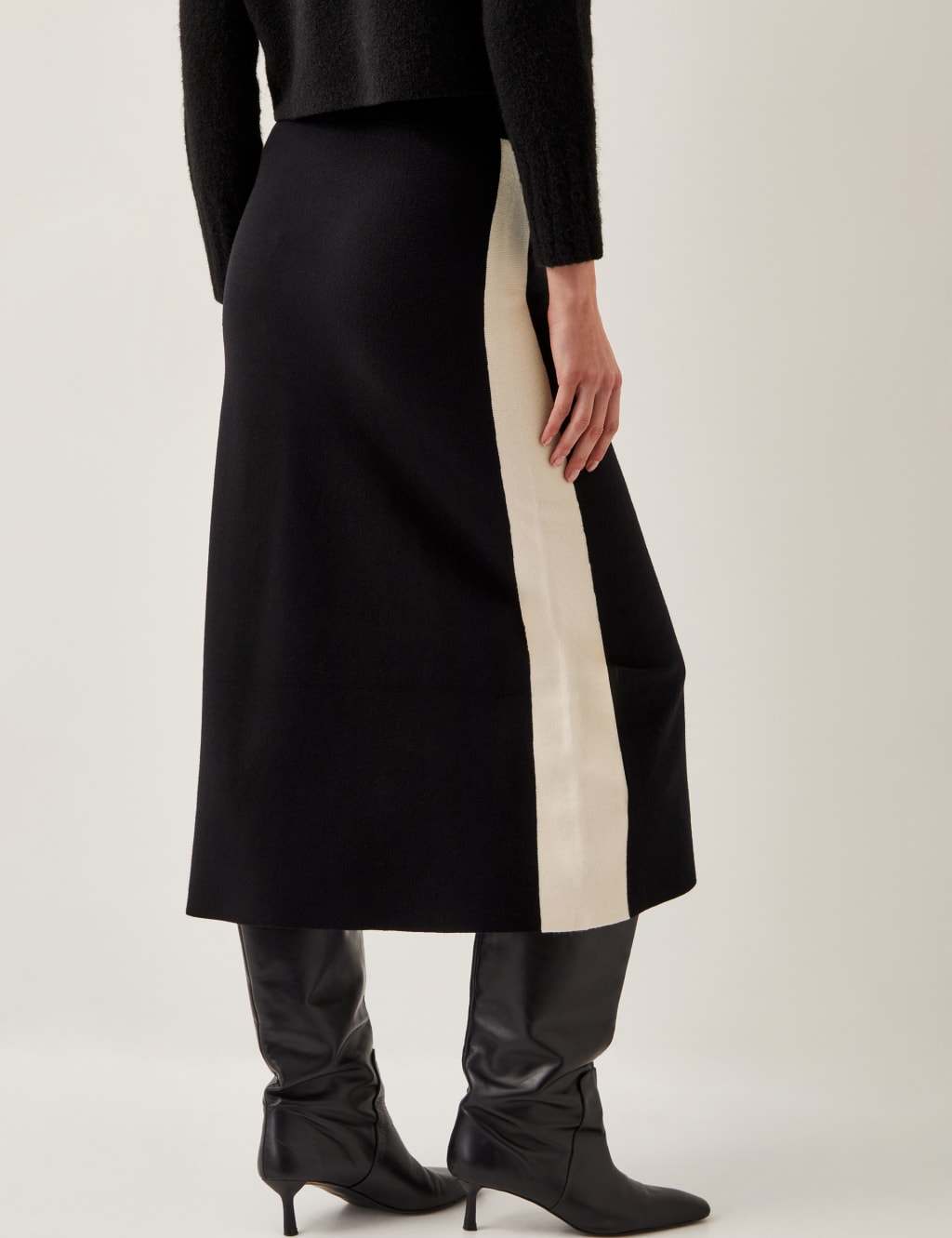Knitted Midi Utility Skirt 2 of 5