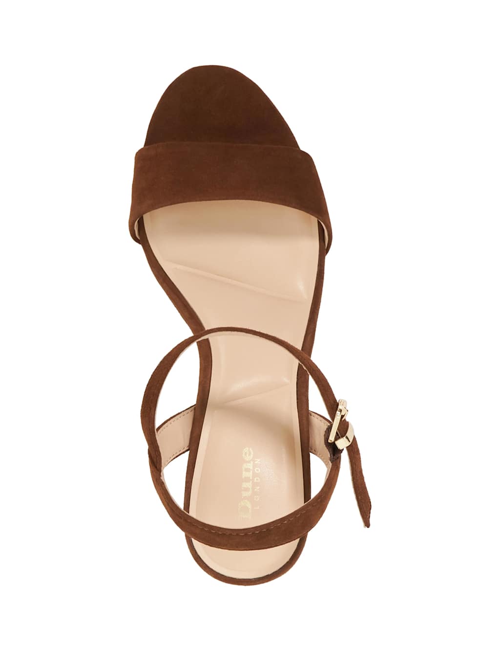 Suede Platform Block Heel Sandals 2 of 5