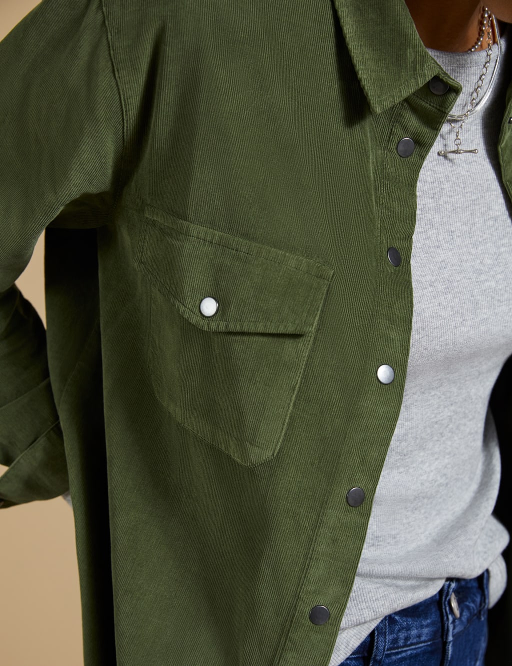Pure Cotton Corduroy Shirt 5 of 5
