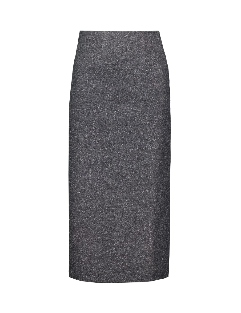 Wool Blend Midi Pencil Skirt 2 of 4