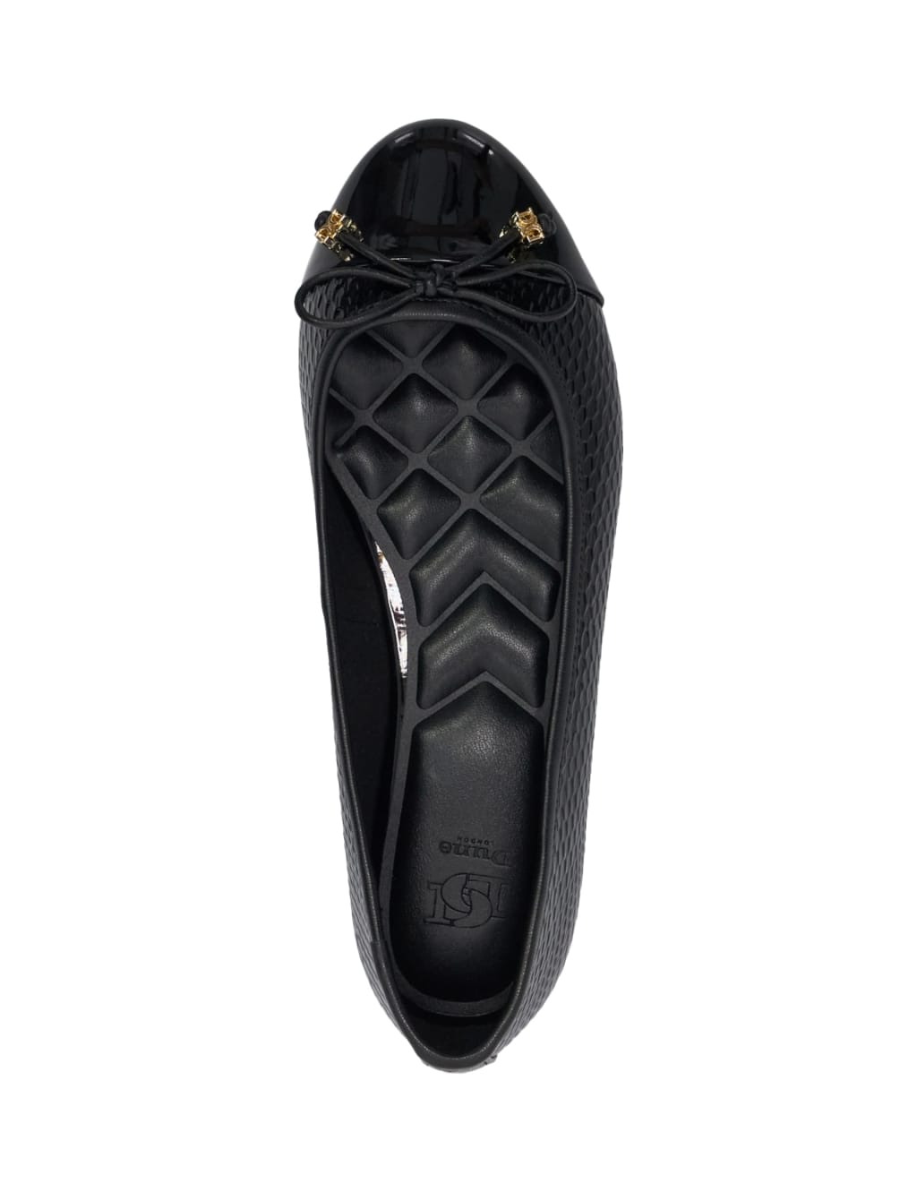 Wide Fit Textured Flat Ballet Pumps 2 of 5