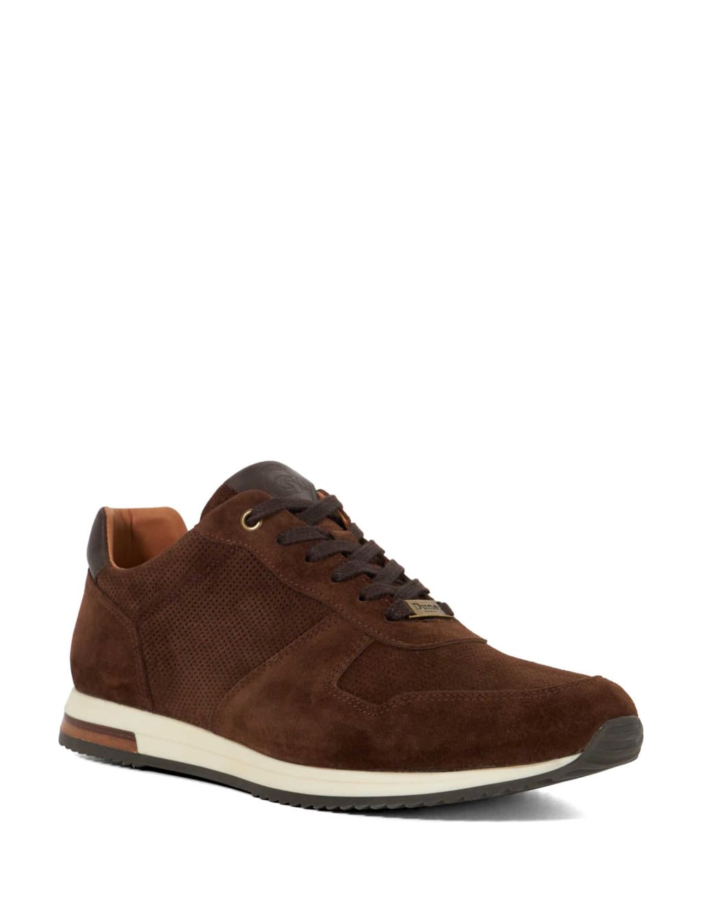 Suede Lace Up Trainers 4 of 8