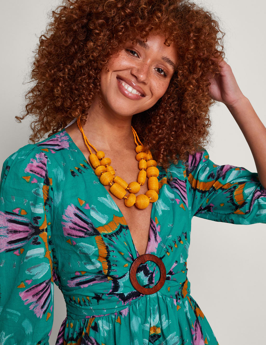 V neck cotton dress new arrivals