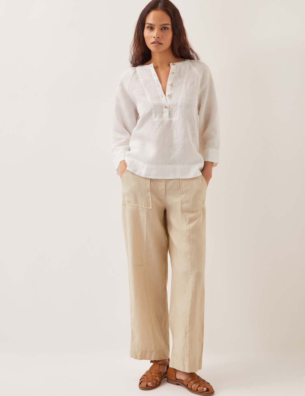 Pure Linen Top 4 of 4