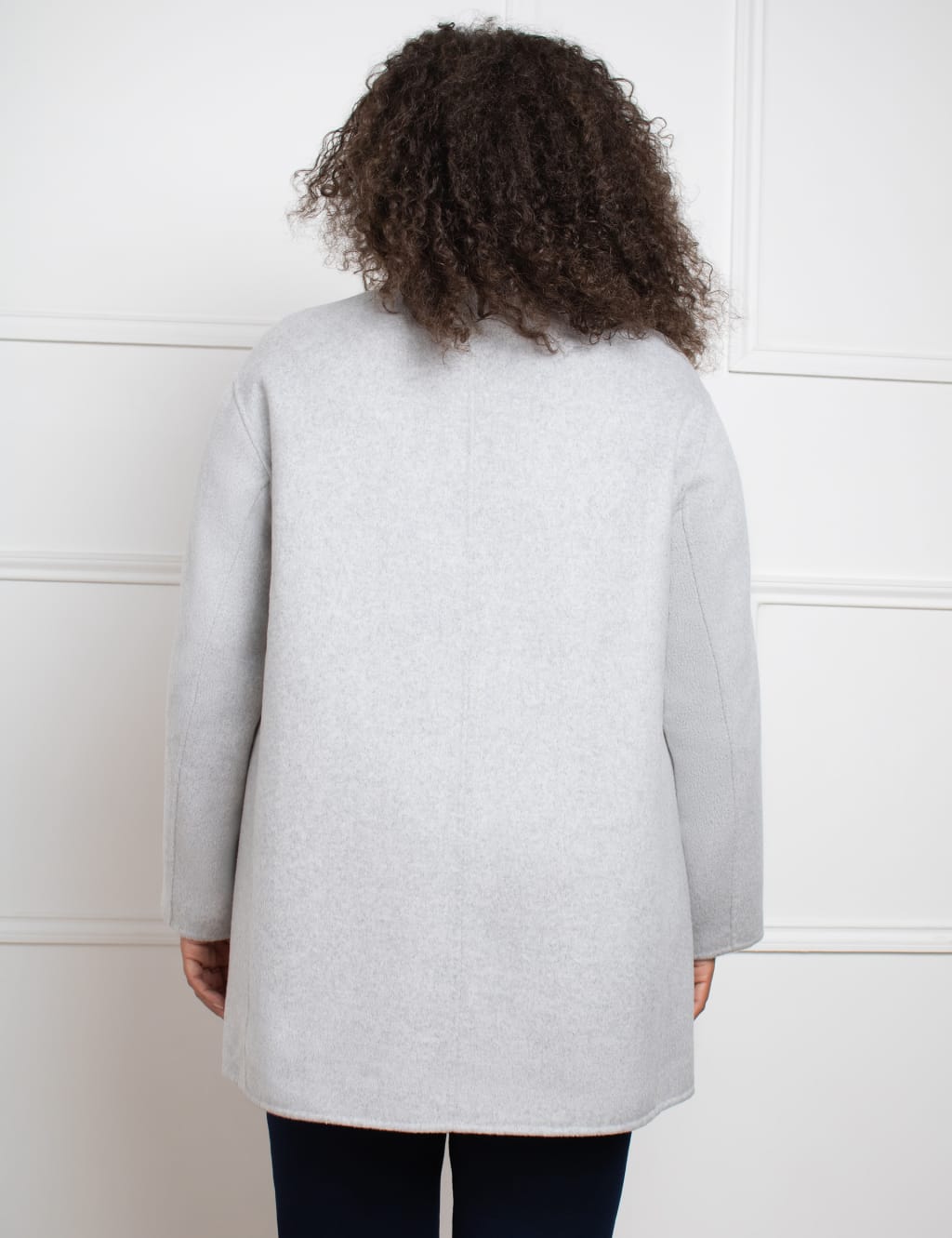 Wool Blend Short Peacoat 3 of 6