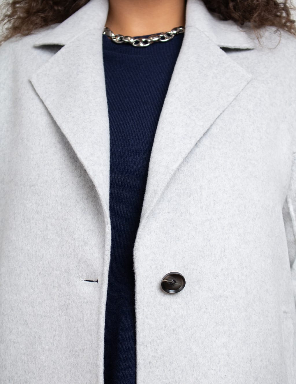 Wool Blend Short Peacoat 5 of 6