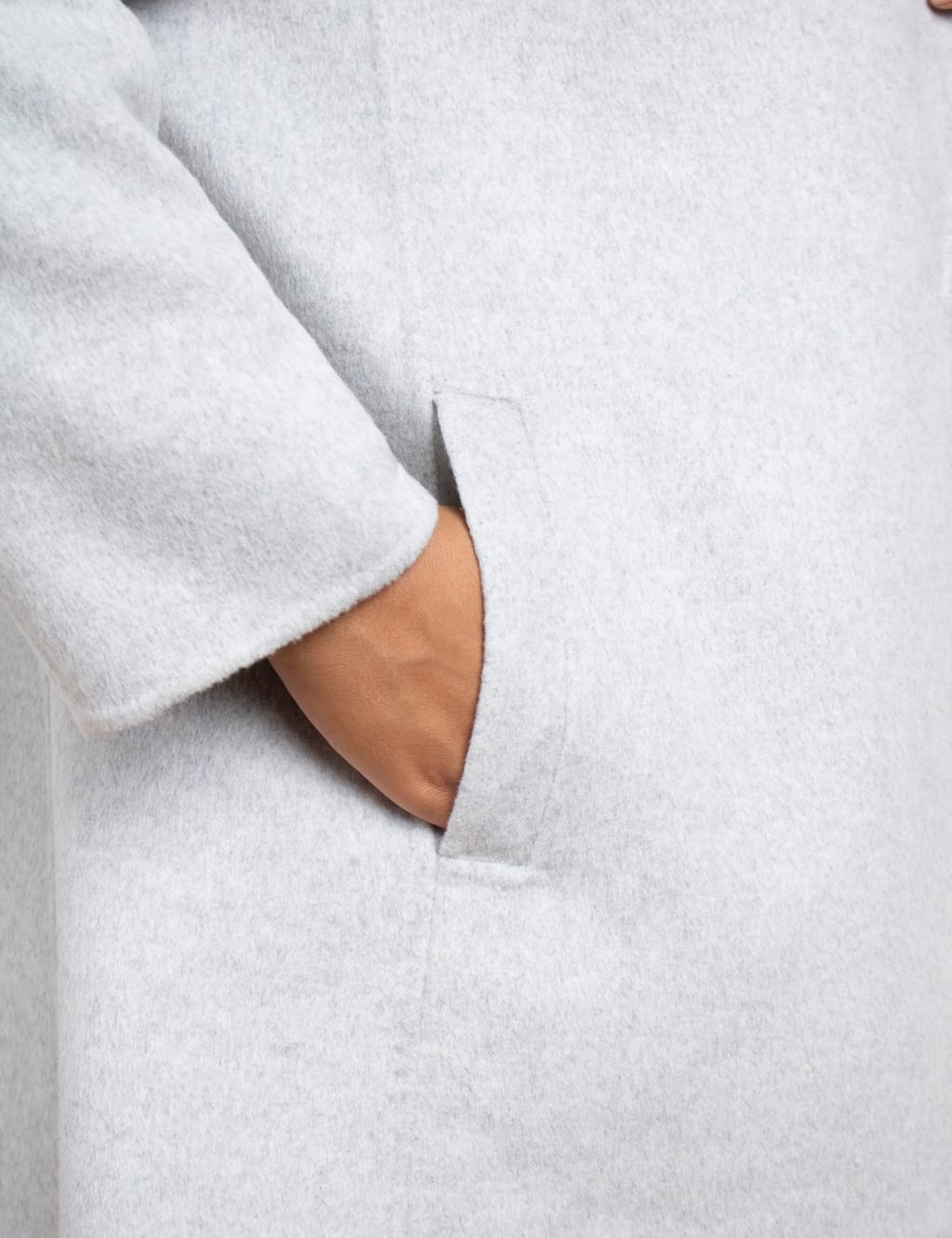 Wool Blend Short Peacoat 6 of 6