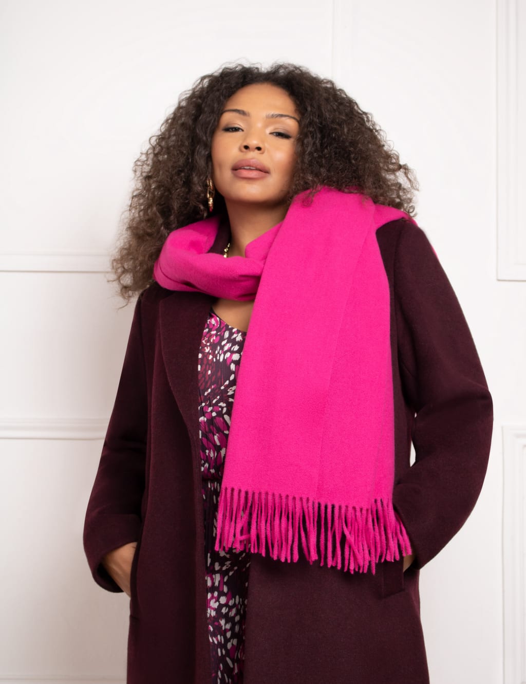 Wool Blend Longline Peacoat 4 of 4
