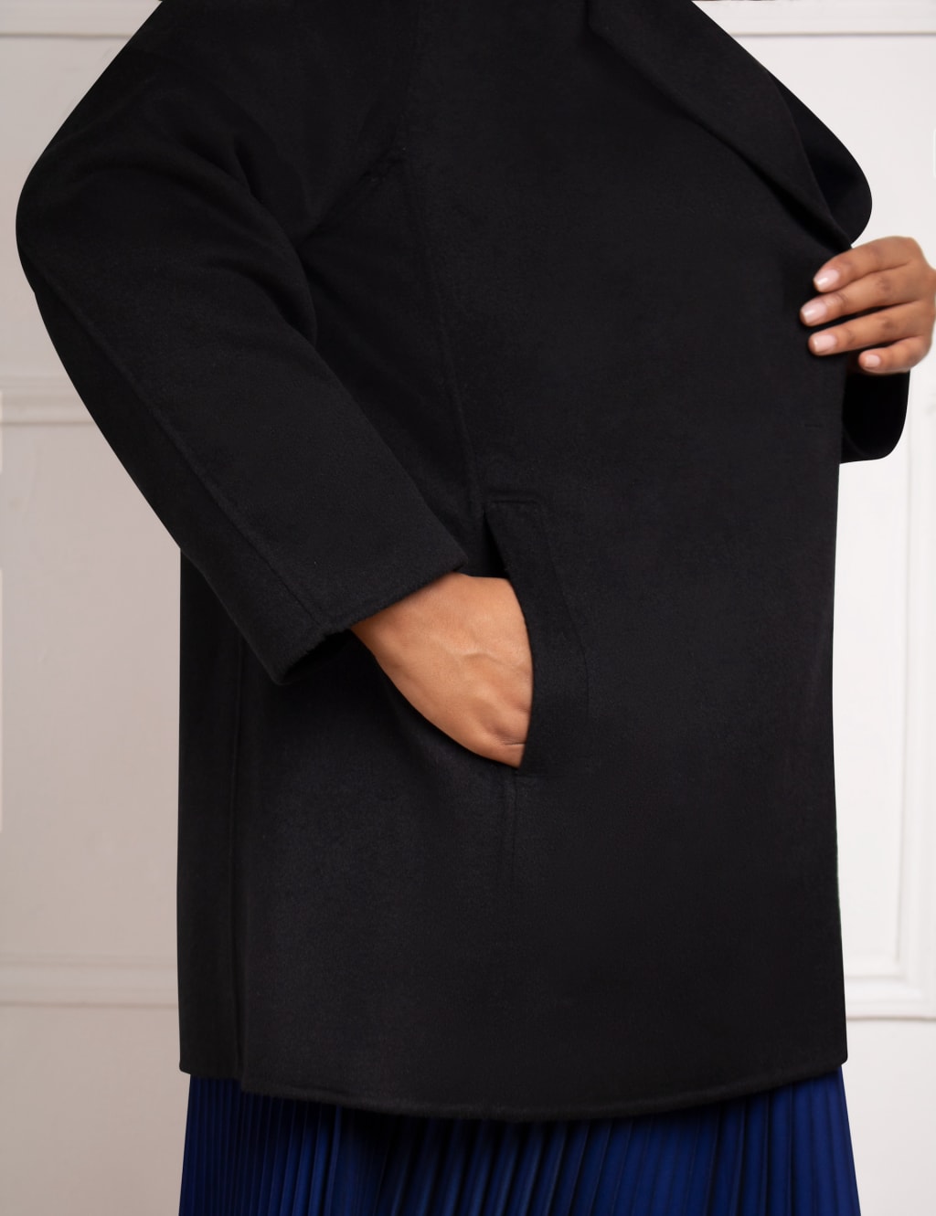 Short tailored coat best sale