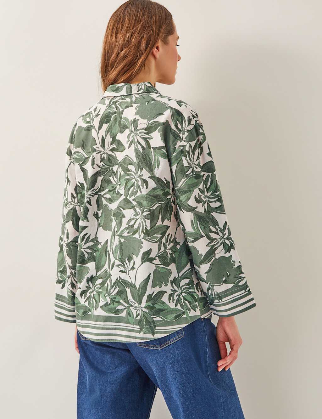 Lyocell Rich Printed Top 2 of 4