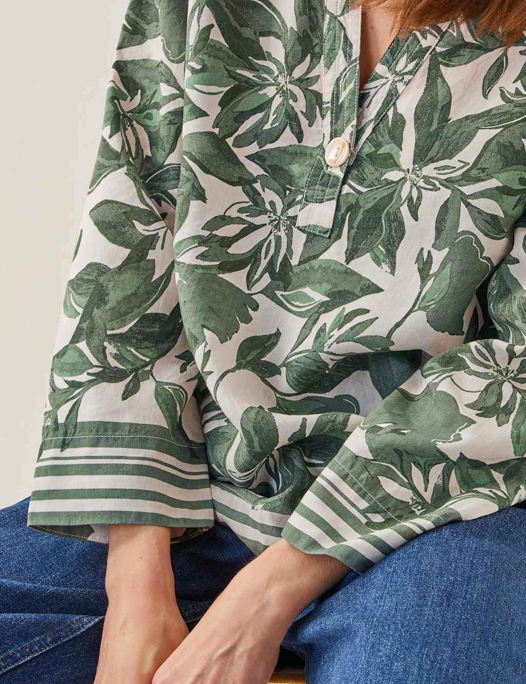 Lyocell Rich Printed Top 3 of 4