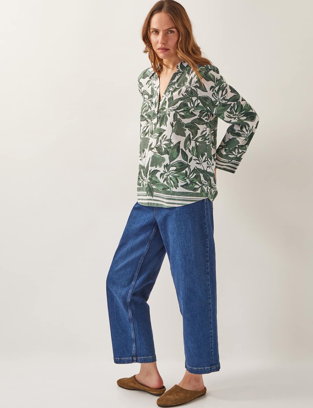 Lyocell Rich Printed Top 4 of 4