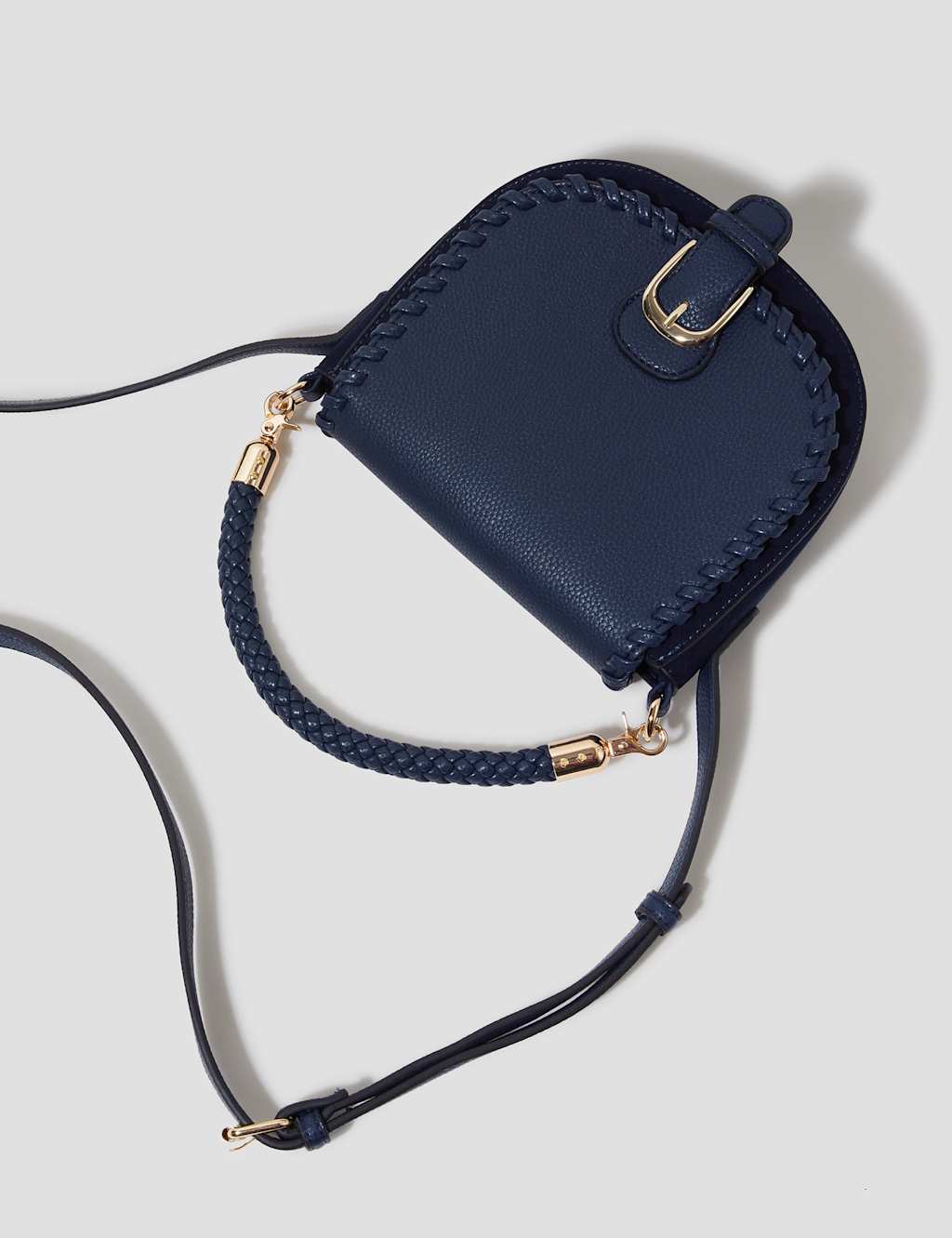 Faux Leather Cross Body Bag 4 of 5