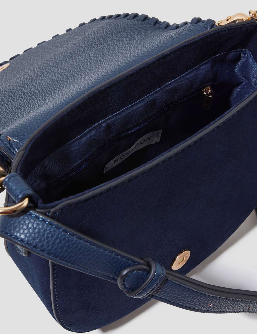 Faux Leather Cross Body Bag 5 of 5