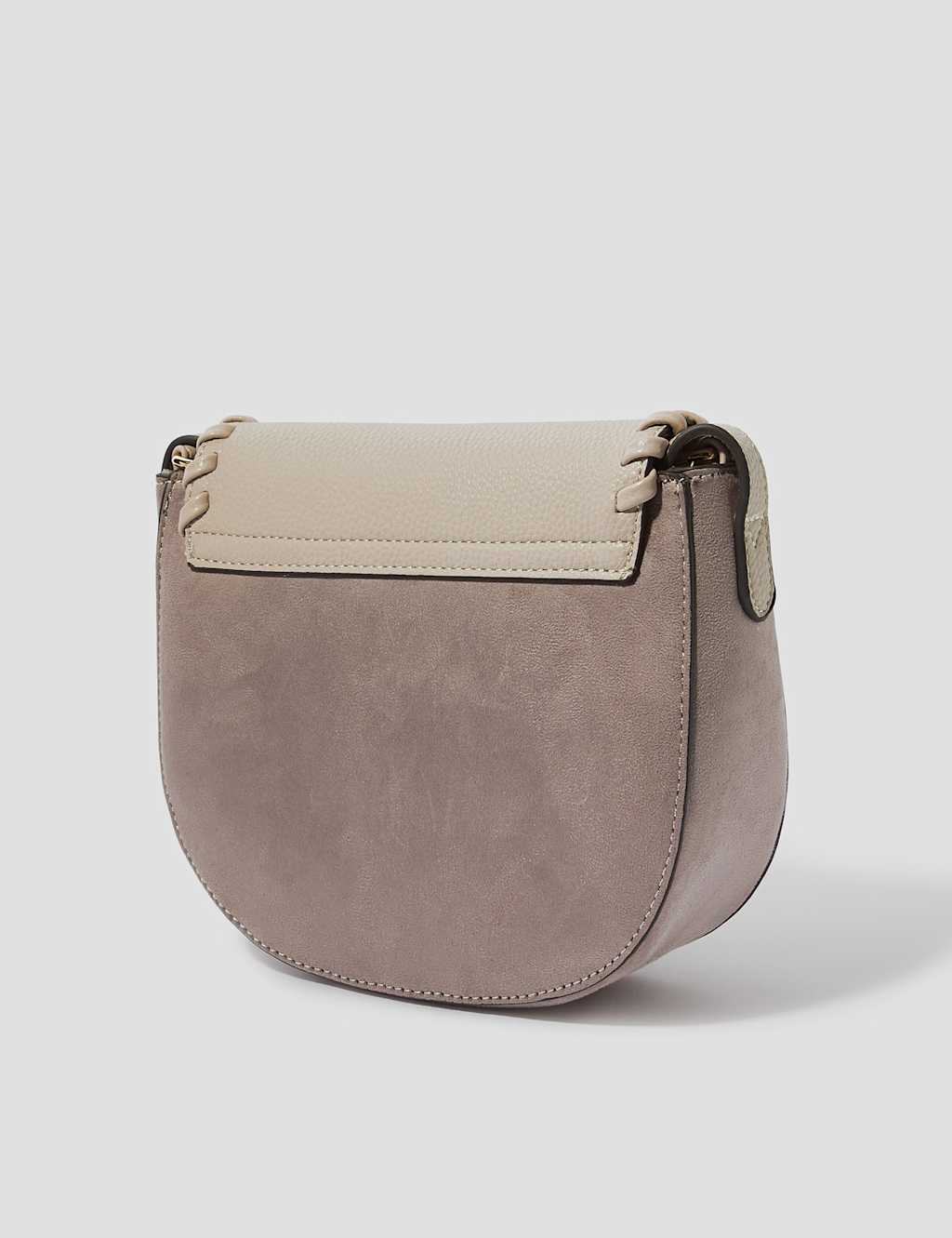 Woven Satchel Cross Body Bag 4 of 4