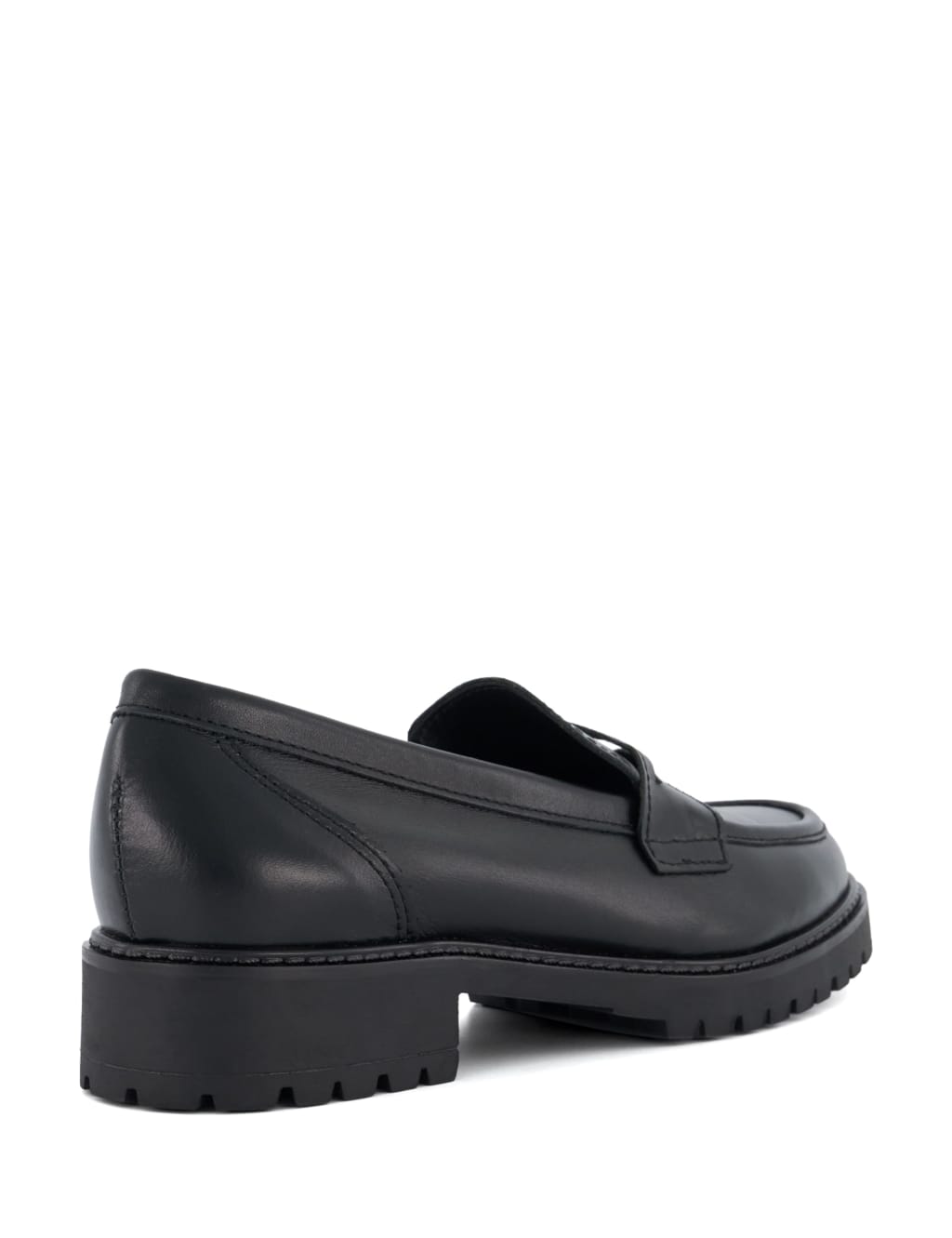 Wide Fit Leather Slip On Loafers 3 of 4