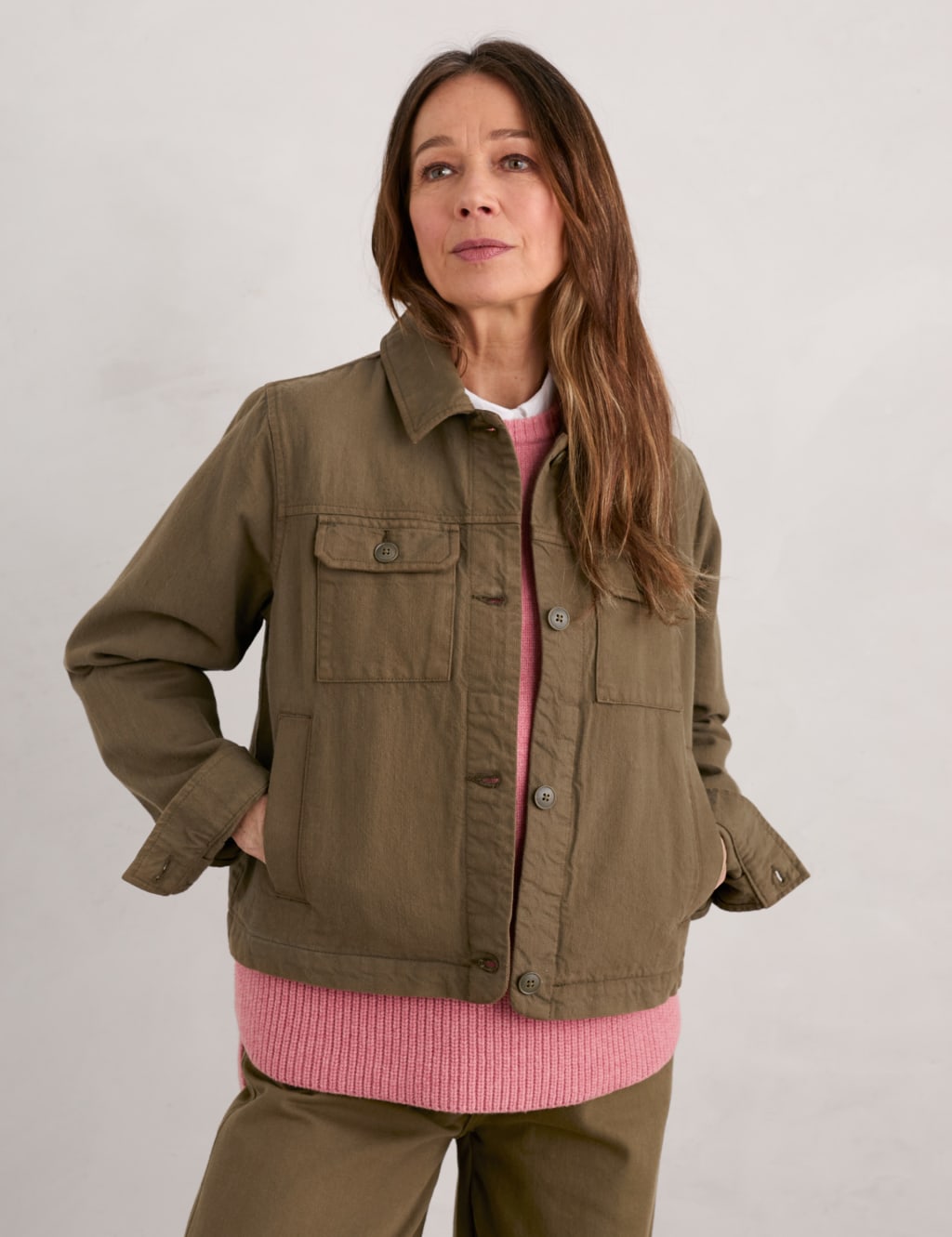 Pure Cotton Denim Jacket 3 of 4