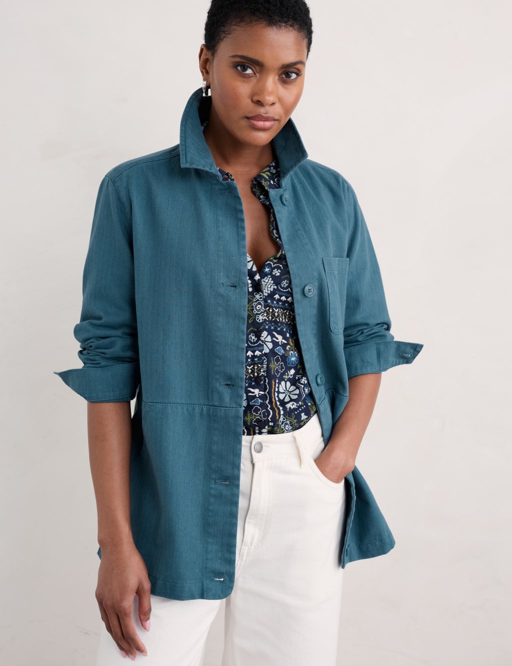 Longline utility jacket shop