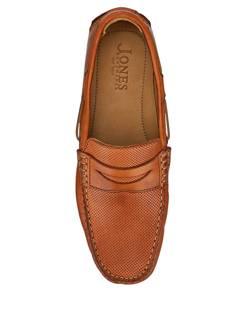 Leather Moccasin Slip-On Shoes 4 of 7