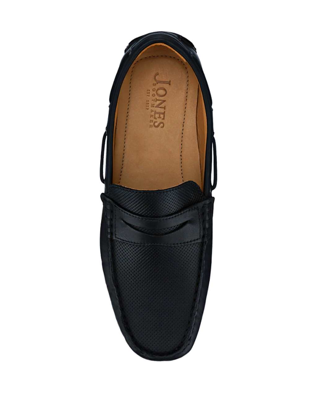 Leather Moccasin Slip-On Shoes 4 of 7