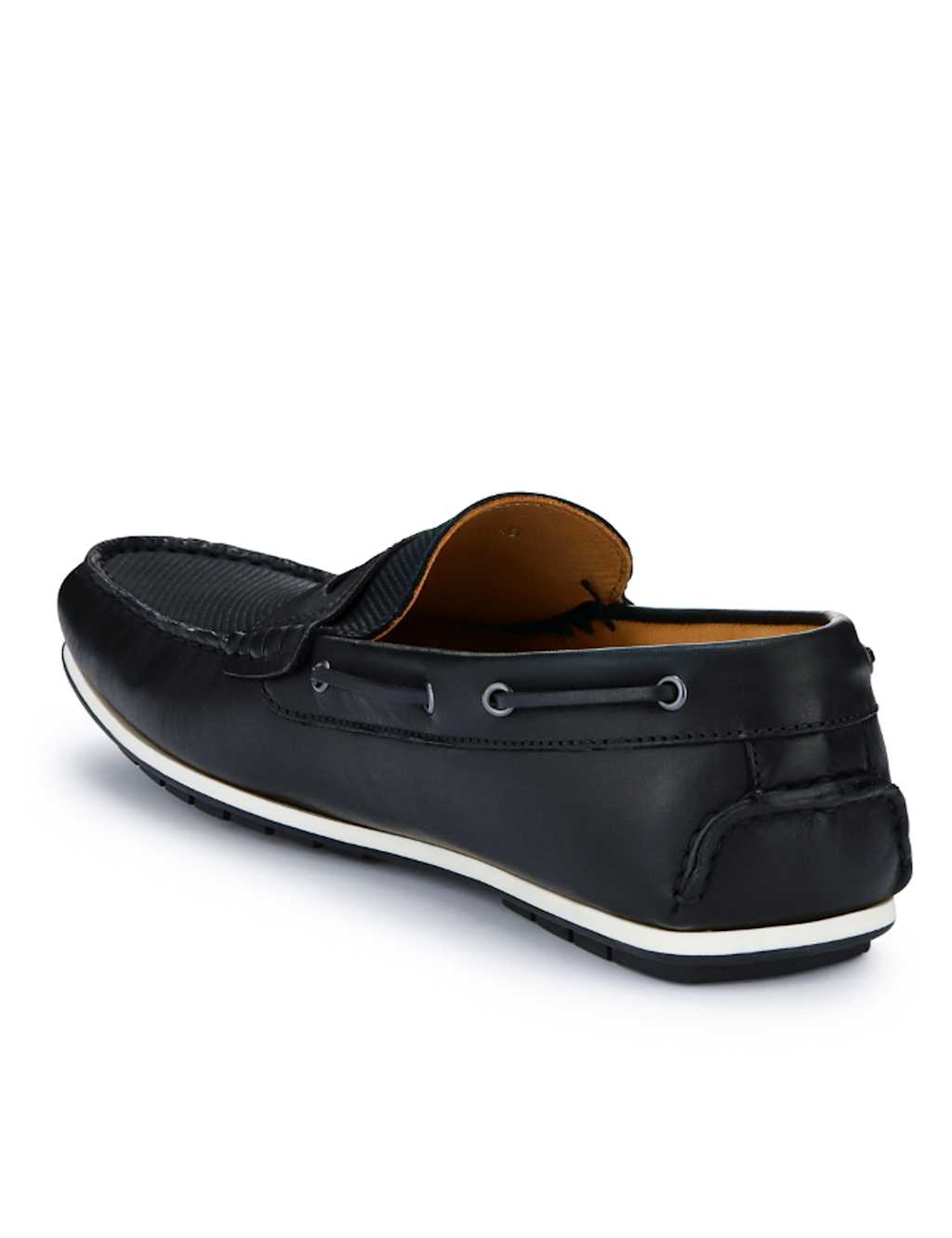 Leather Moccasin Slip-On Shoes 6 of 7