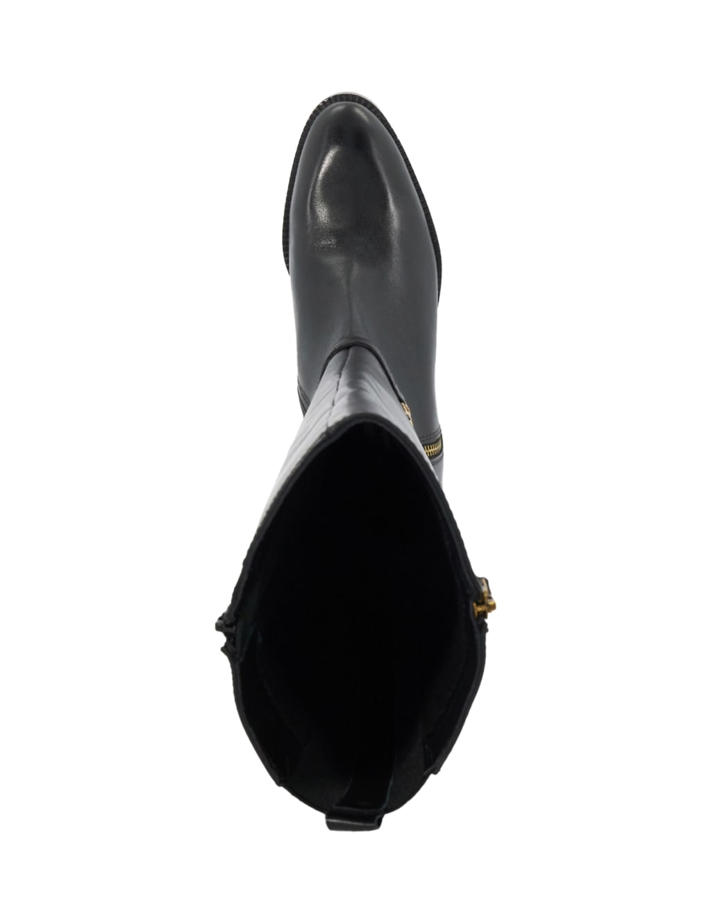 Wide Fit Leather Flat Knee High Boots 3 of 5