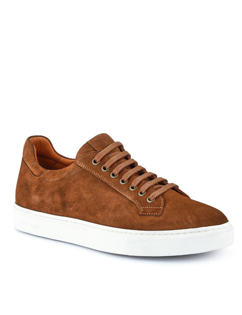 Suede Lace Up Trainers 5 of 7