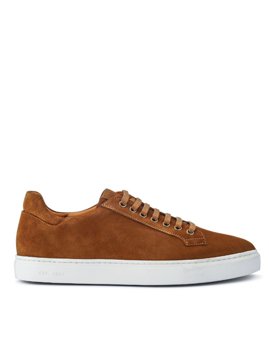 Suede Lace Up Trainers 2 of 7