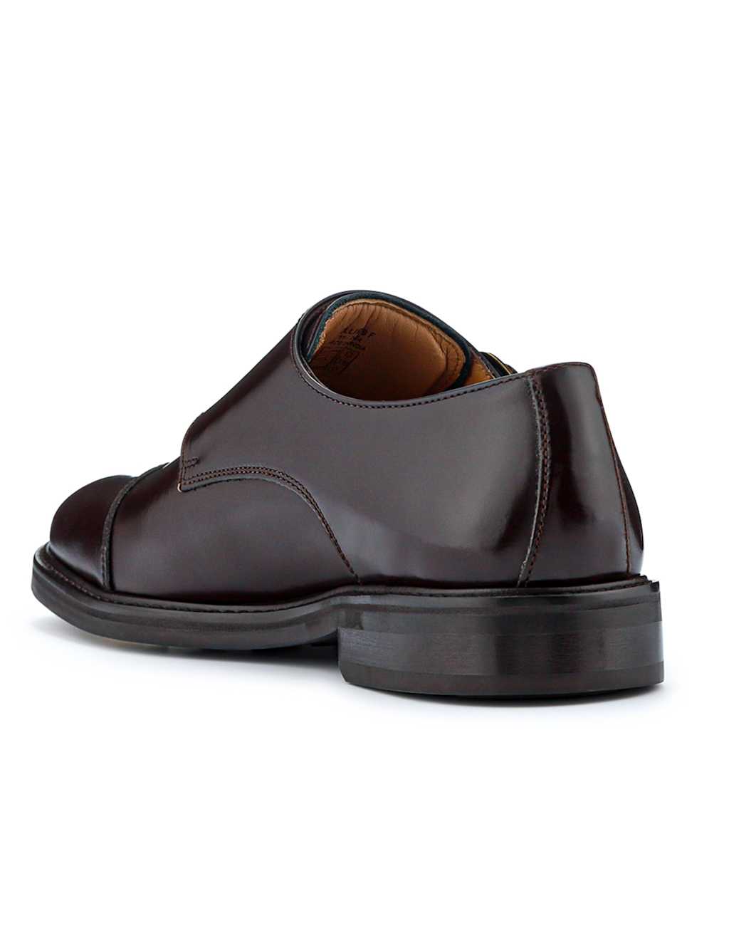 Leather Double Monk Strap Shoes 5 of 7