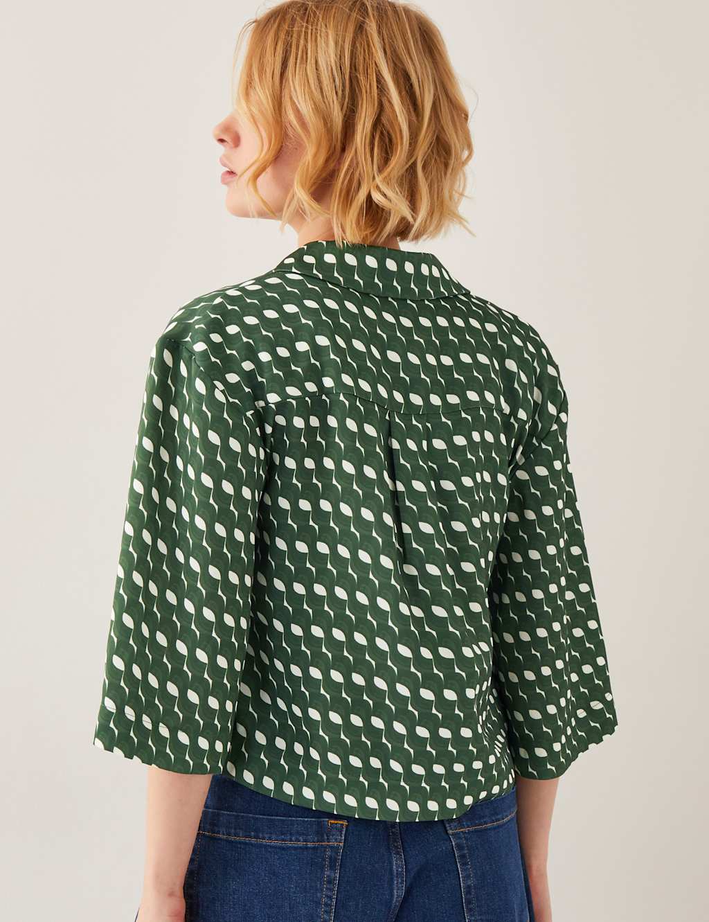 Geometric Collared Shirt 5 of 5