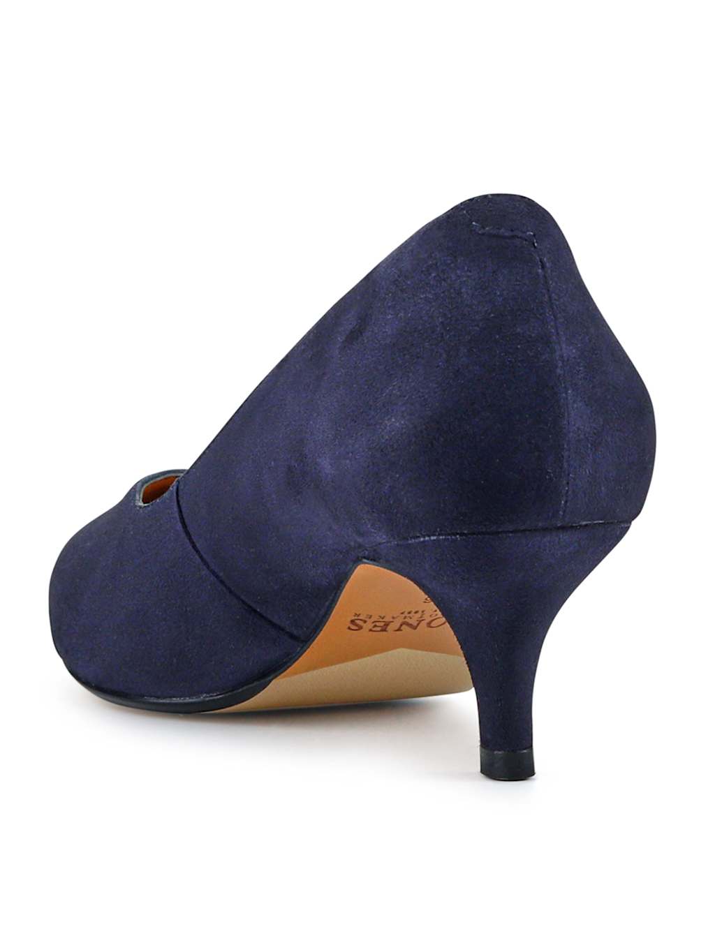 Suede Kitten Heel Pointed Court Shoes 6 of 7