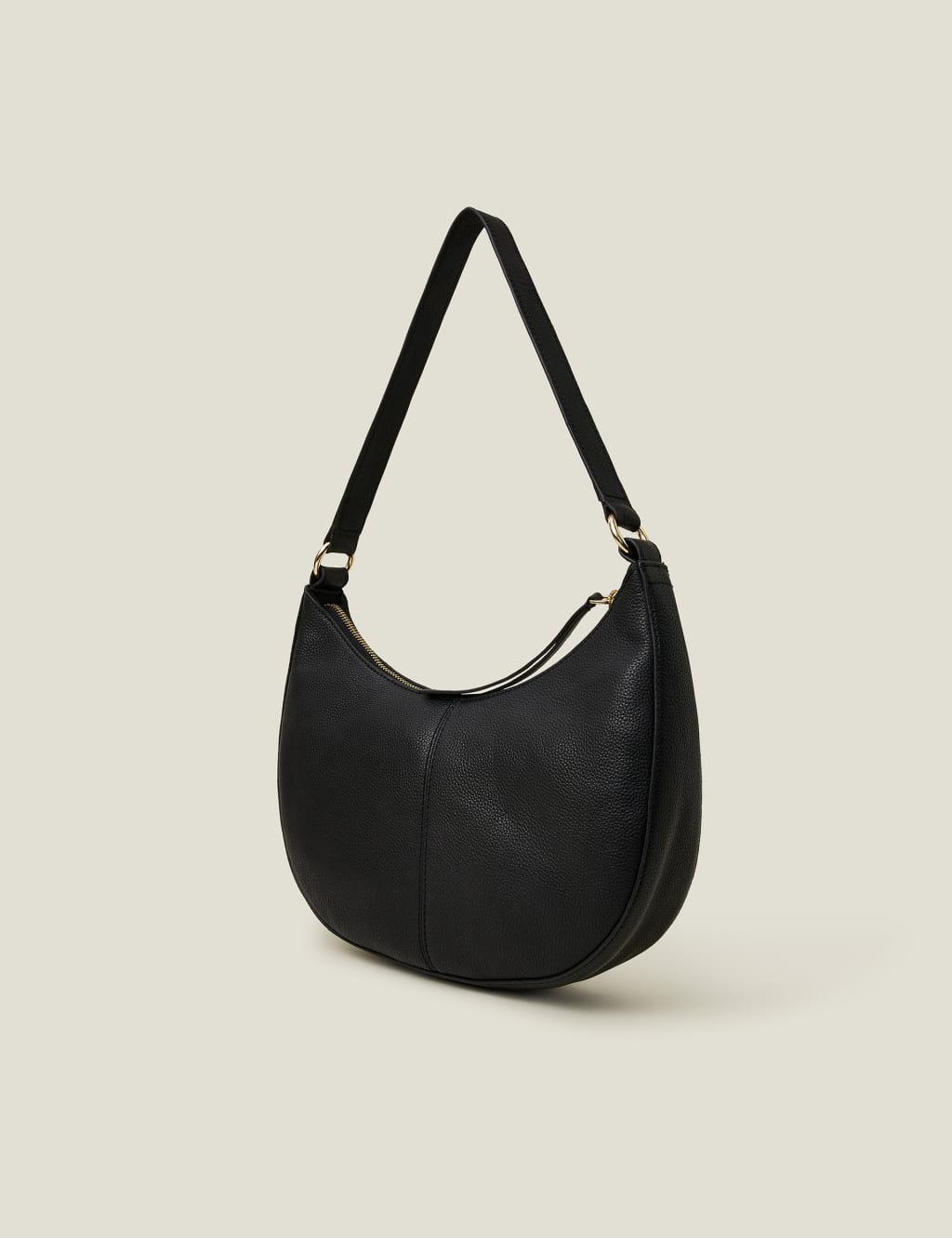 Leather Pebble Grain Shoulder Bag 2 of 4