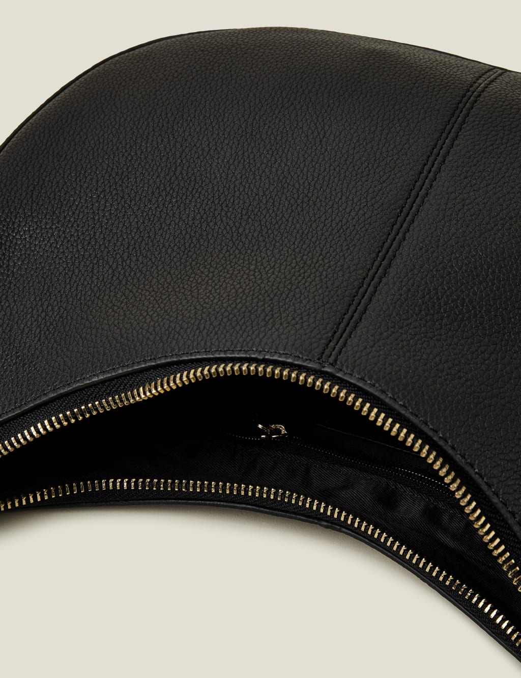 Leather Pebble Grain Shoulder Bag 3 of 4