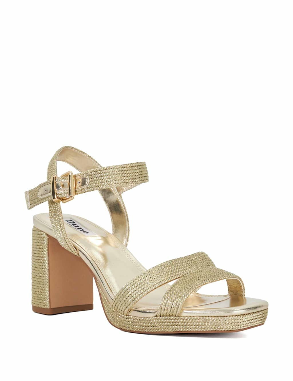 Buckle Ankle Strap Block Heel Sandals 4 of 6