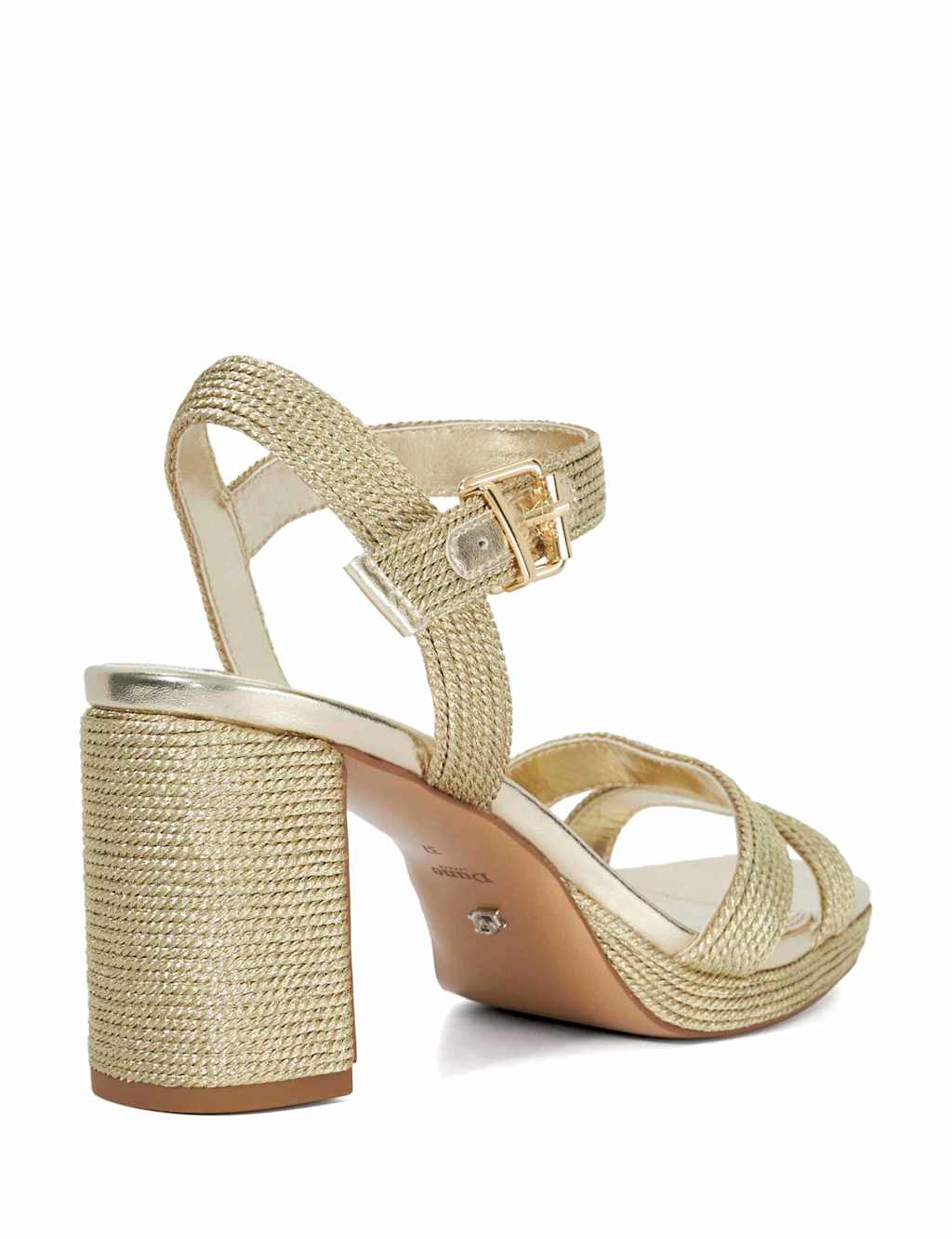 Buckle Ankle Strap Block Heel Sandals 5 of 6