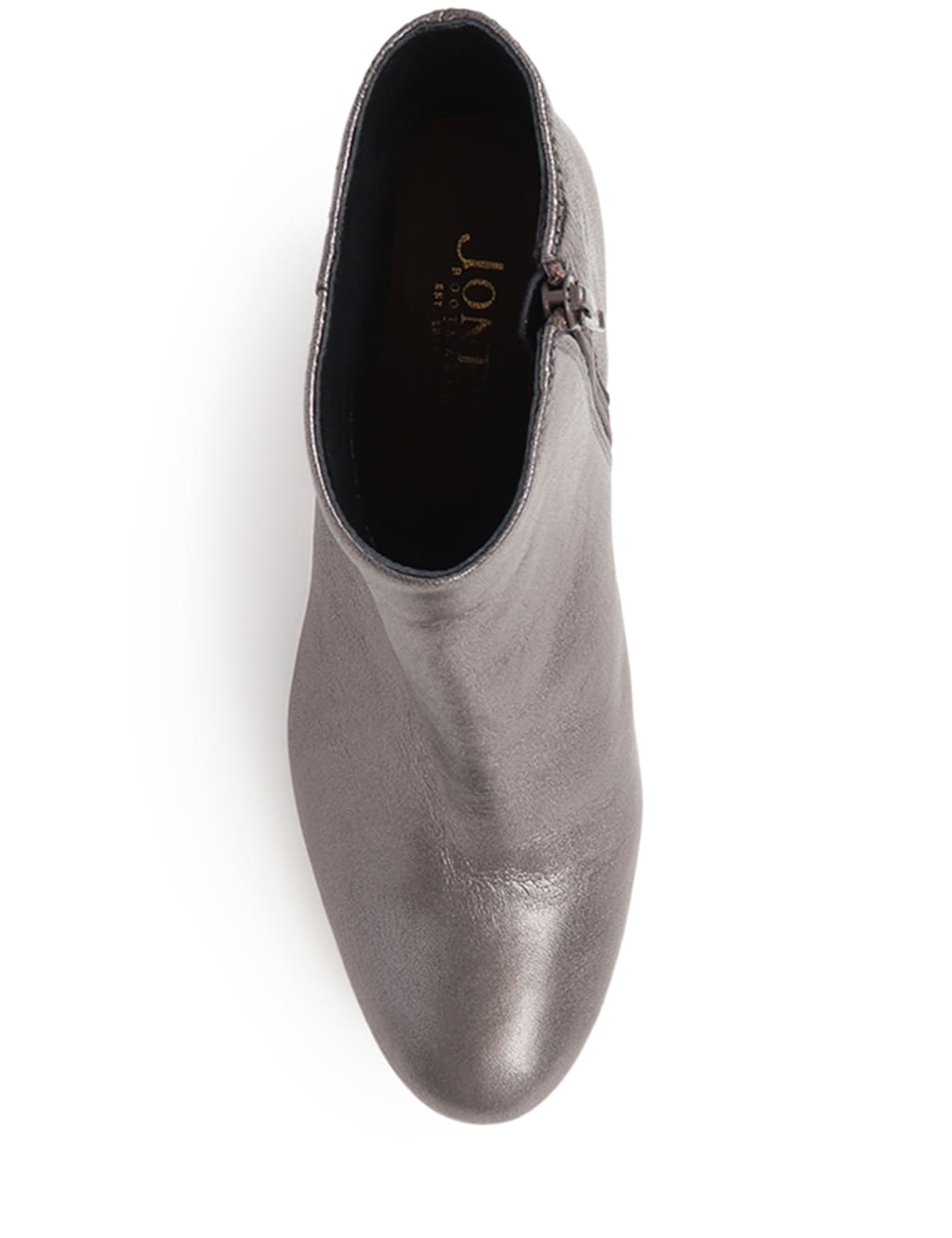 Leather Block Heel Ankle Boots 4 of 7