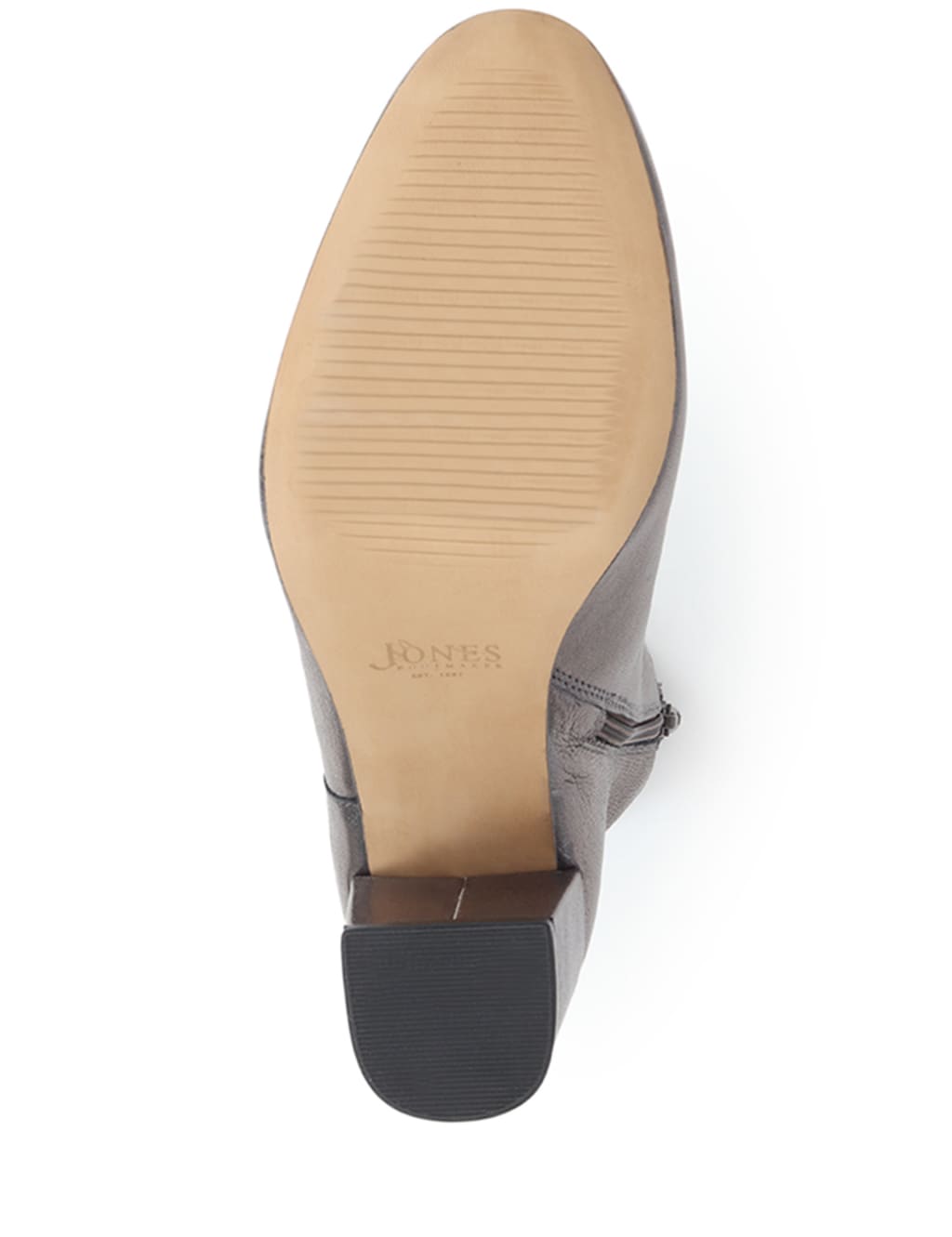 Leather Block Heel Ankle Boots 7 of 7