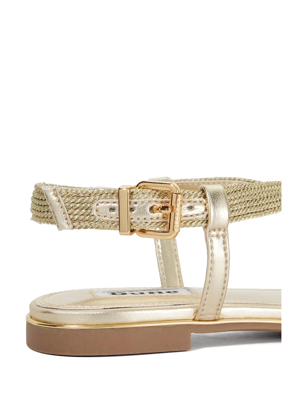 Metallic Rope Flat Sandals 5 of 5
