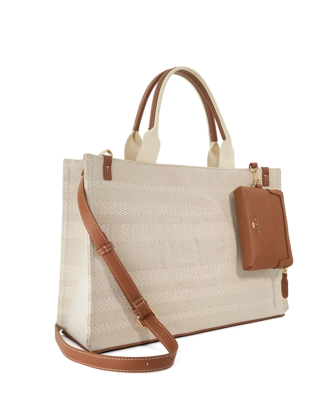 Canvas Striped Tote Bag 4 of 6