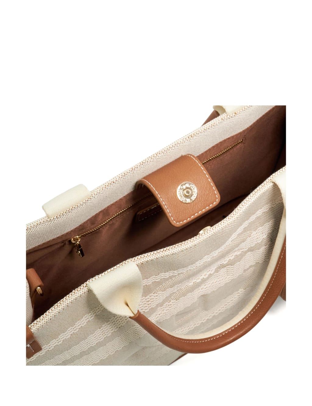 Canvas Striped Tote Bag 5 of 6