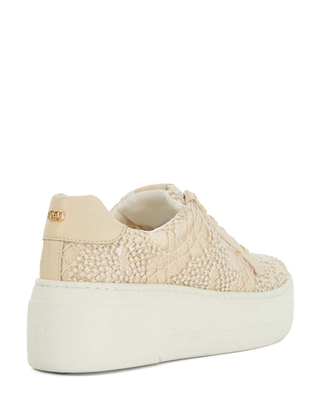Lace Up Eyelet Detail Trainers 4 of 6