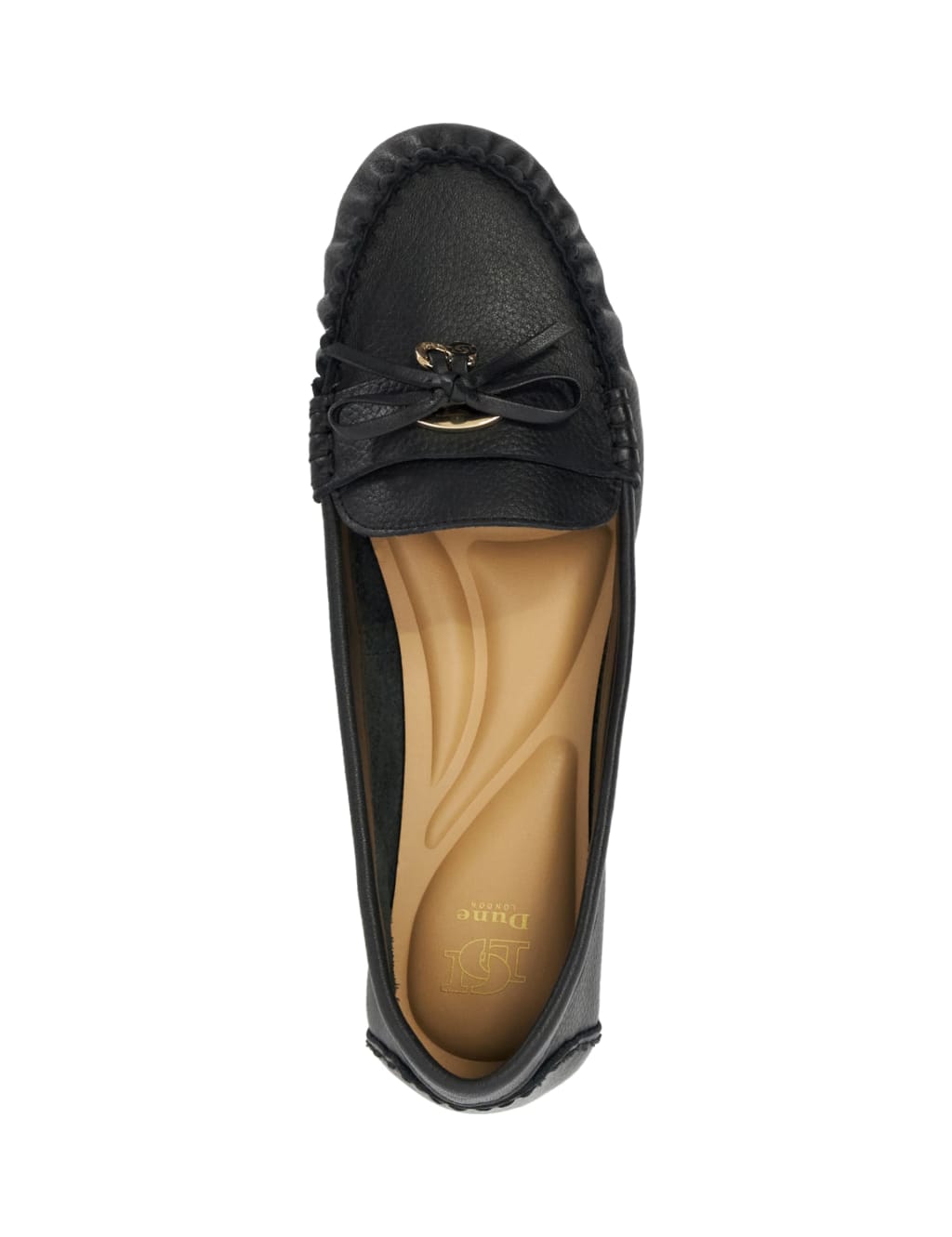 Grovers Leather Trim Detail Moccasin Loafers 2 of 5