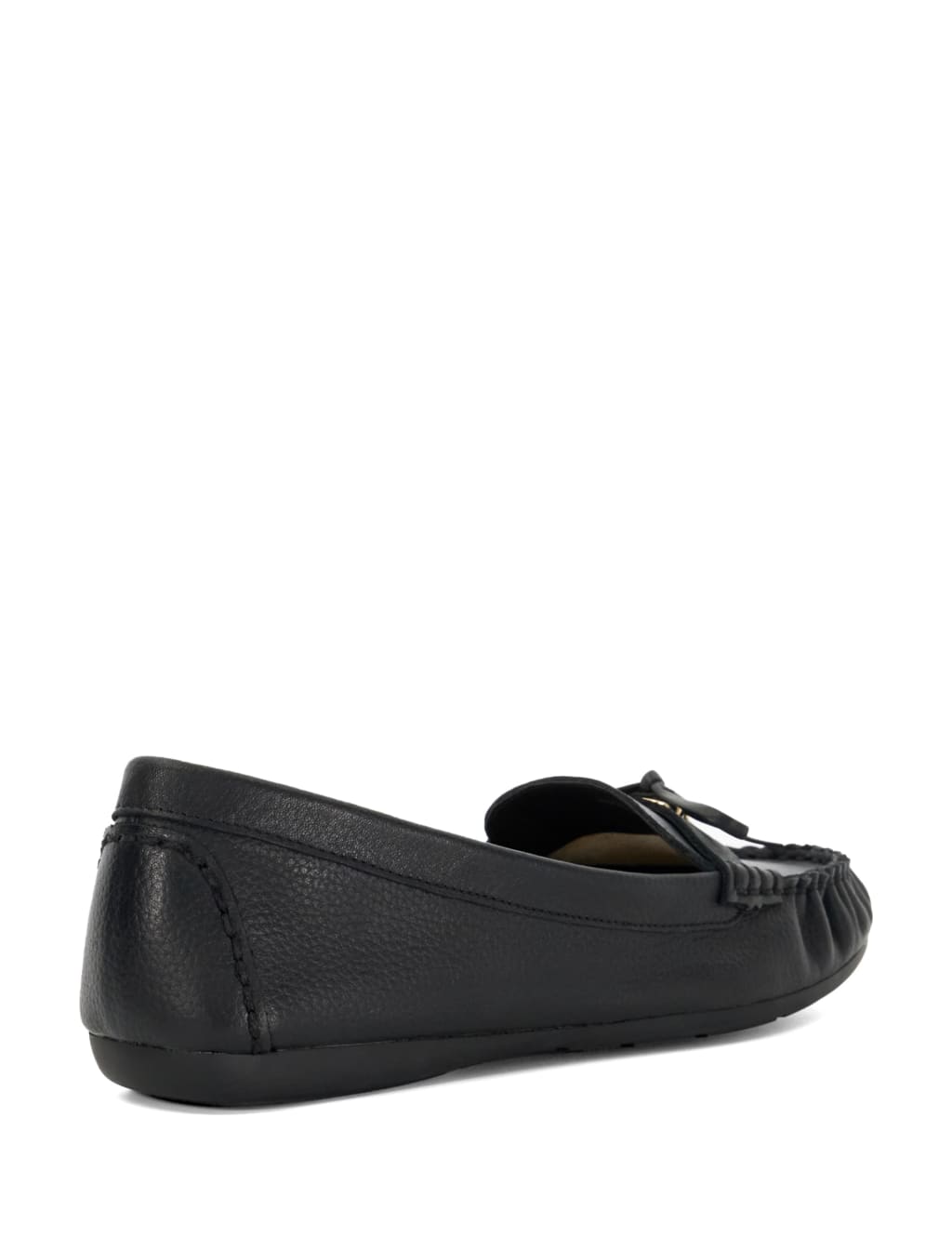 Grovers Leather Trim Detail Moccasin Loafers 4 of 5