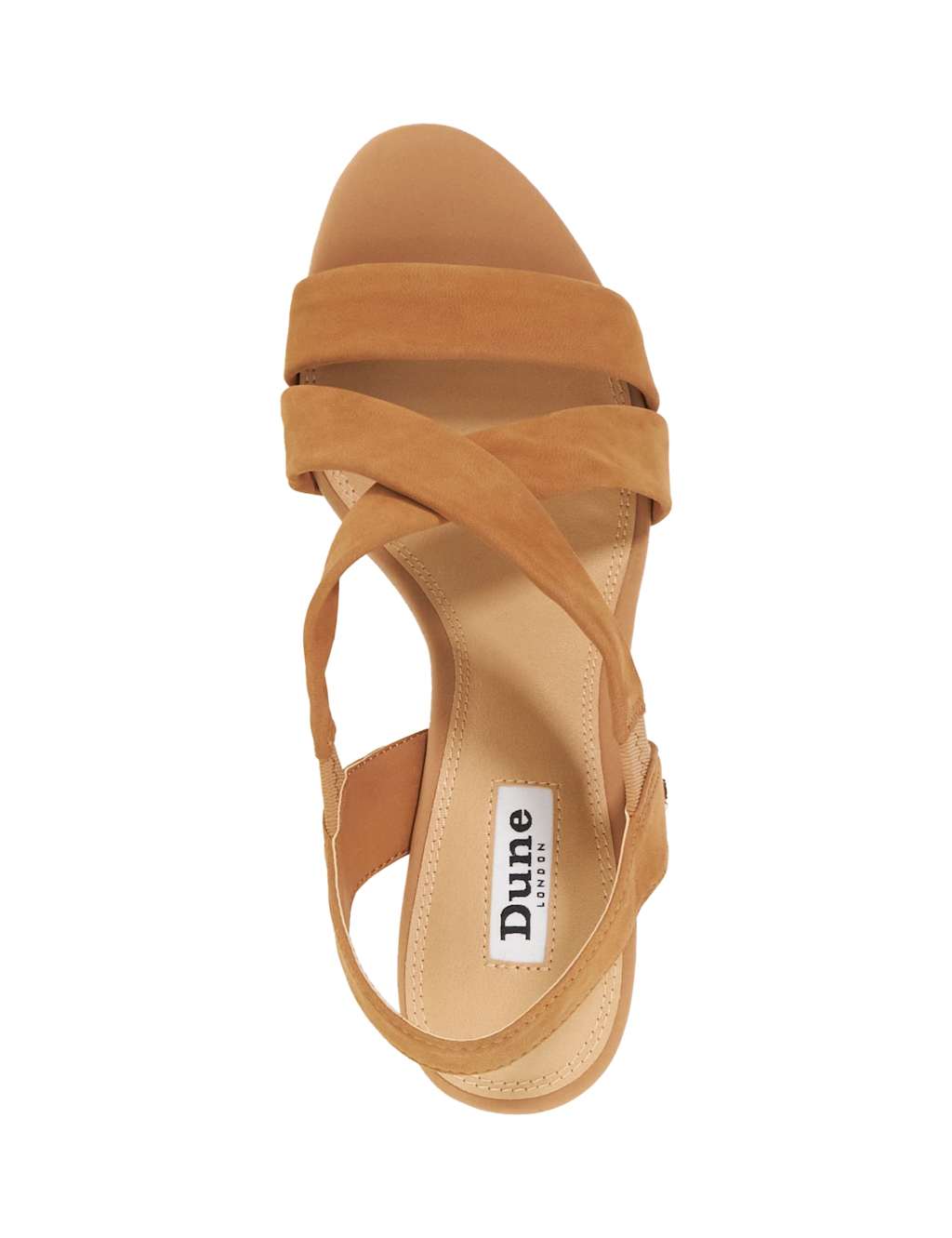 Leather Crossover Wedge Sandals 3 of 6