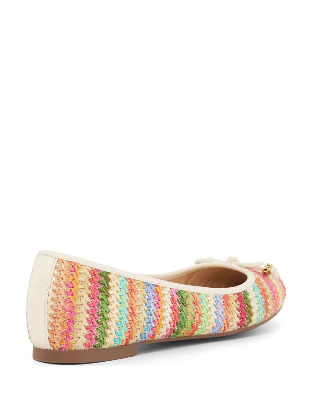 Woven Flat Ballet Pumps 4 of 6