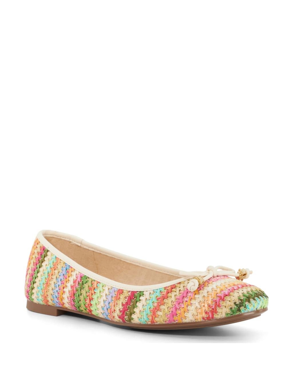Woven Flat Ballet Pumps 5 of 6