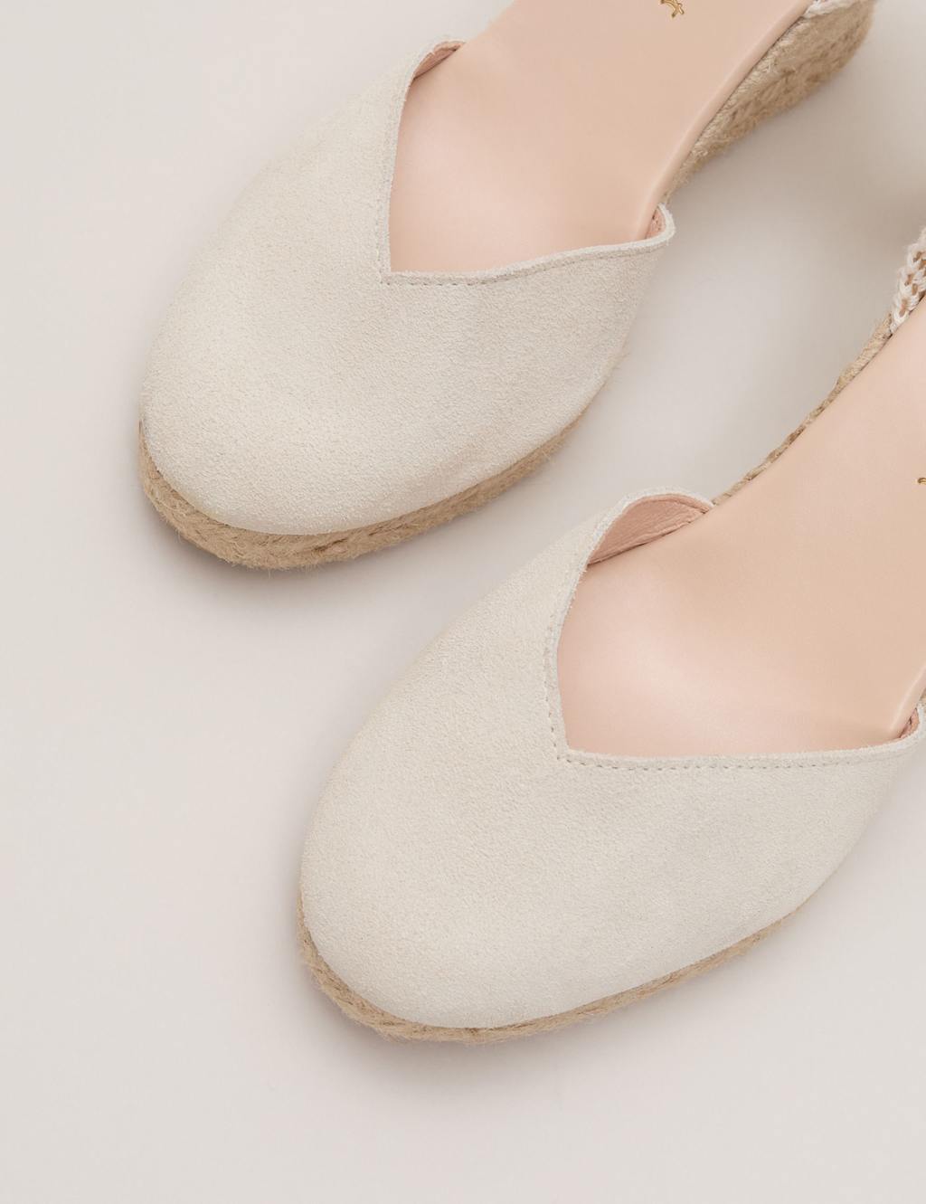 Leather Wedge Espadrilles 3 of 8