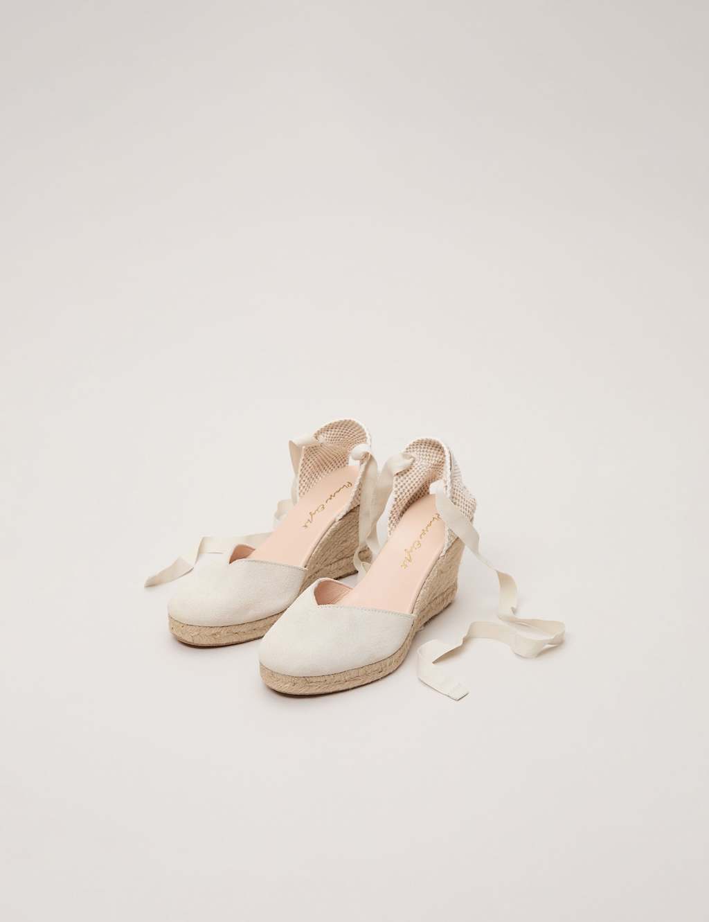 Leather Wedge Espadrilles 4 of 8